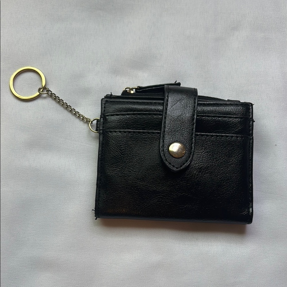 Keychain Wallet Black Preloved